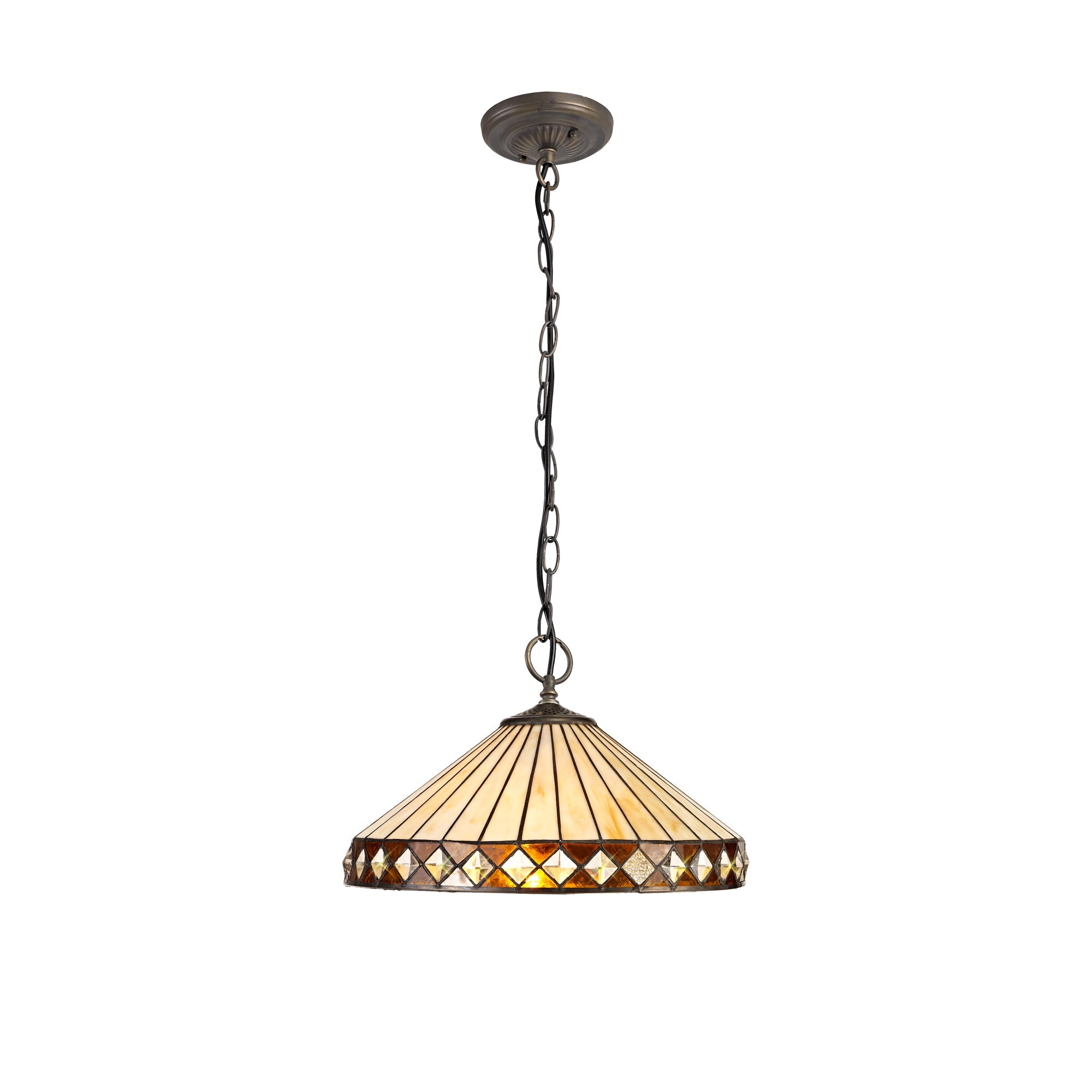 Luminosity Designs - Alfred Tiffany Pendant - Luminosity Designs Ltd