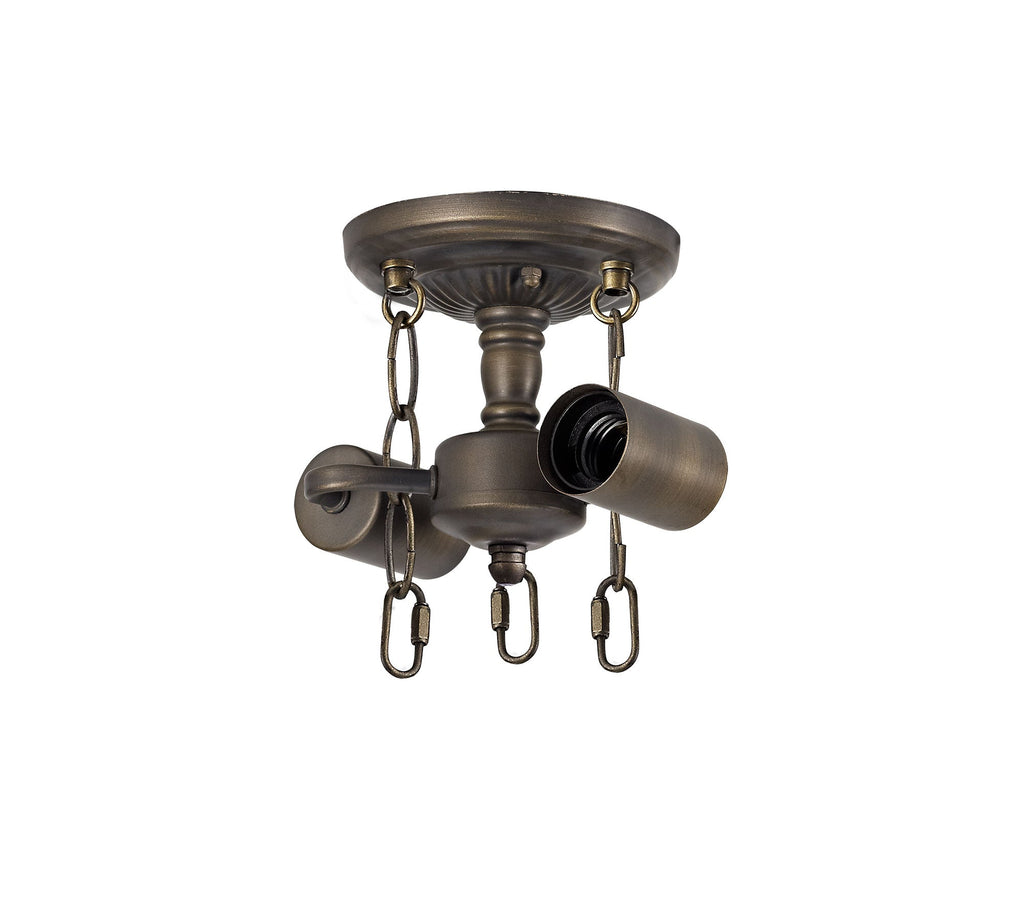 Luminosity Designs - Alfred Tiffany Semi Flush - Luminosity Designs Ltd