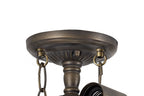 Luminosity Designs - Alfred Tiffany Semi Flush - Luminosity Designs Ltd