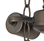 Luminosity Designs - Alfred Tiffany Semi Flush - Luminosity Designs Ltd