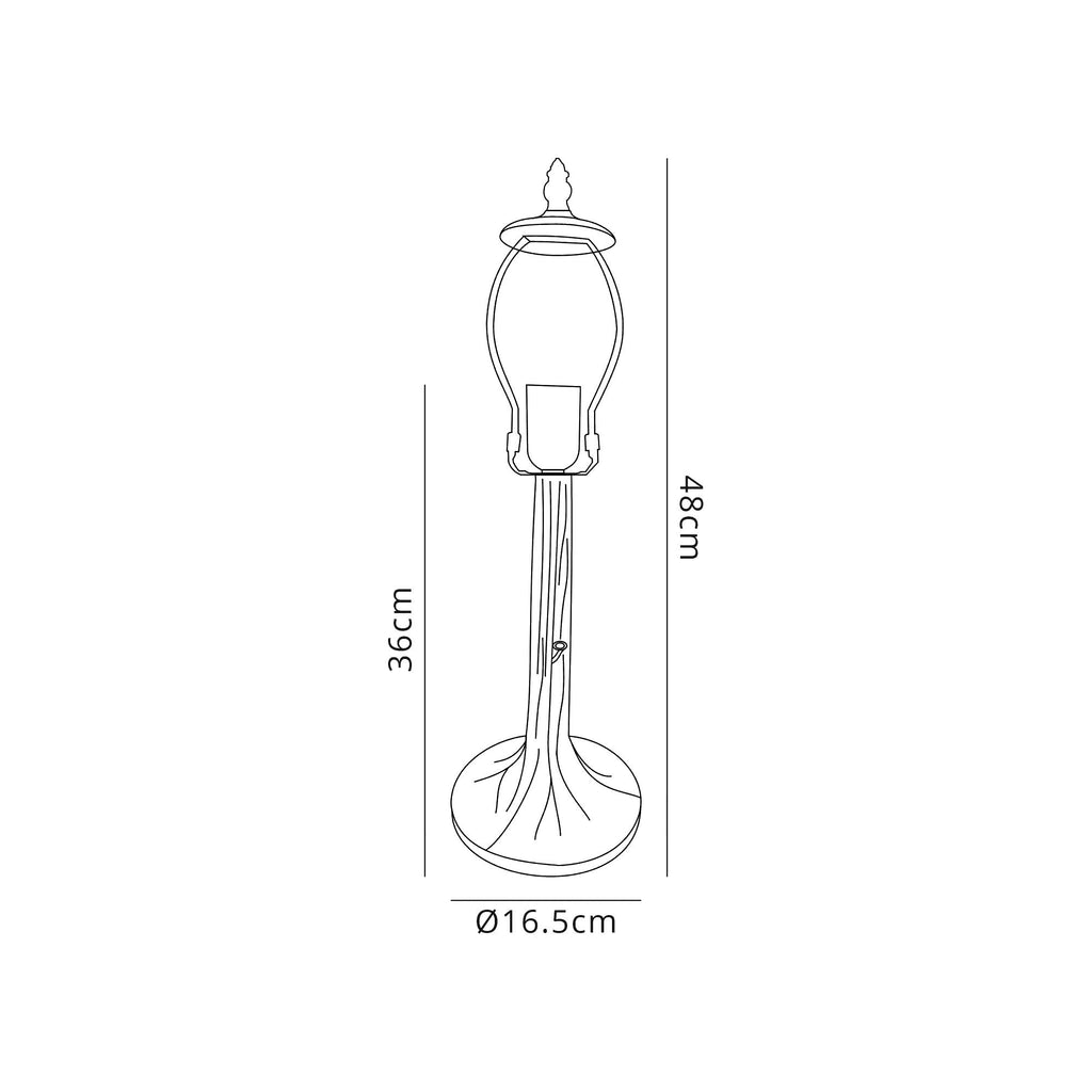 Luminosity Designs - Alfred Tiffany Style Table Lamp - Luminosity Designs Ltd