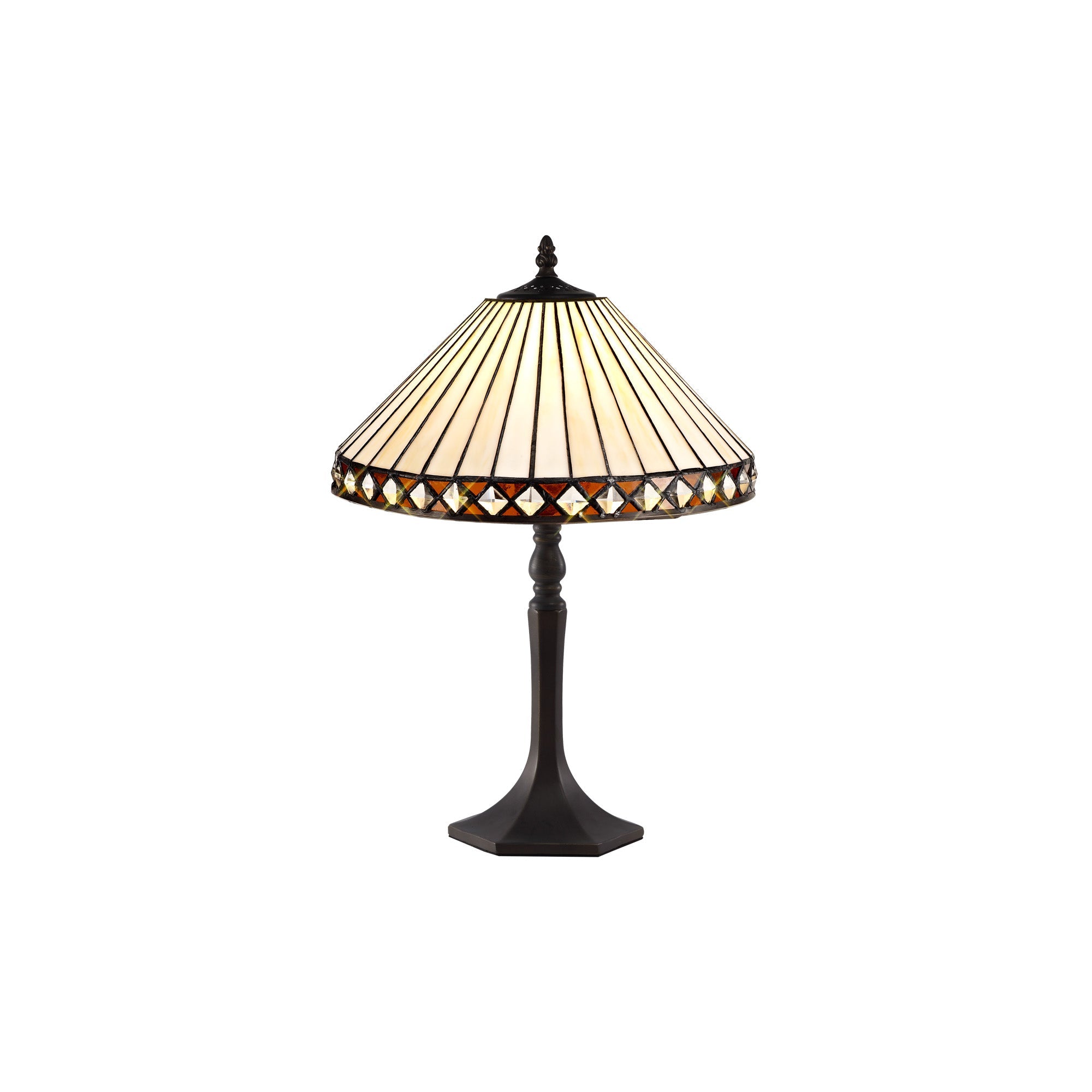 Luminosity Designs - Alfred Tiffany Style Table Lamp - Luminosity Designs Ltd