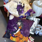 Luminosity Designs - Alice Halloween Cushion - Luminosity Designs Ltd