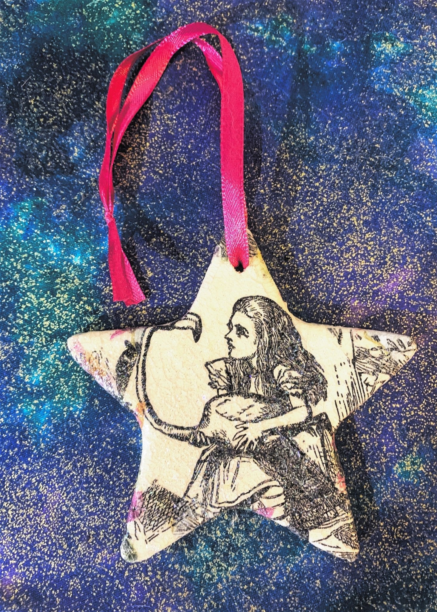 Luminosity Designs - Alice In Wonderland Vintage Style Ceramic Decoration - Luminosity Designs Ltd