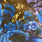 Luminosity Designs - Alice in Wonderland White Rabbit Blue Artist Style Couch Cushion - Luminosity Designs Ltd