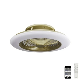 Alisio LED Dimmable Ceiling Light With Built-In Fan - Remote Control, APP Control,