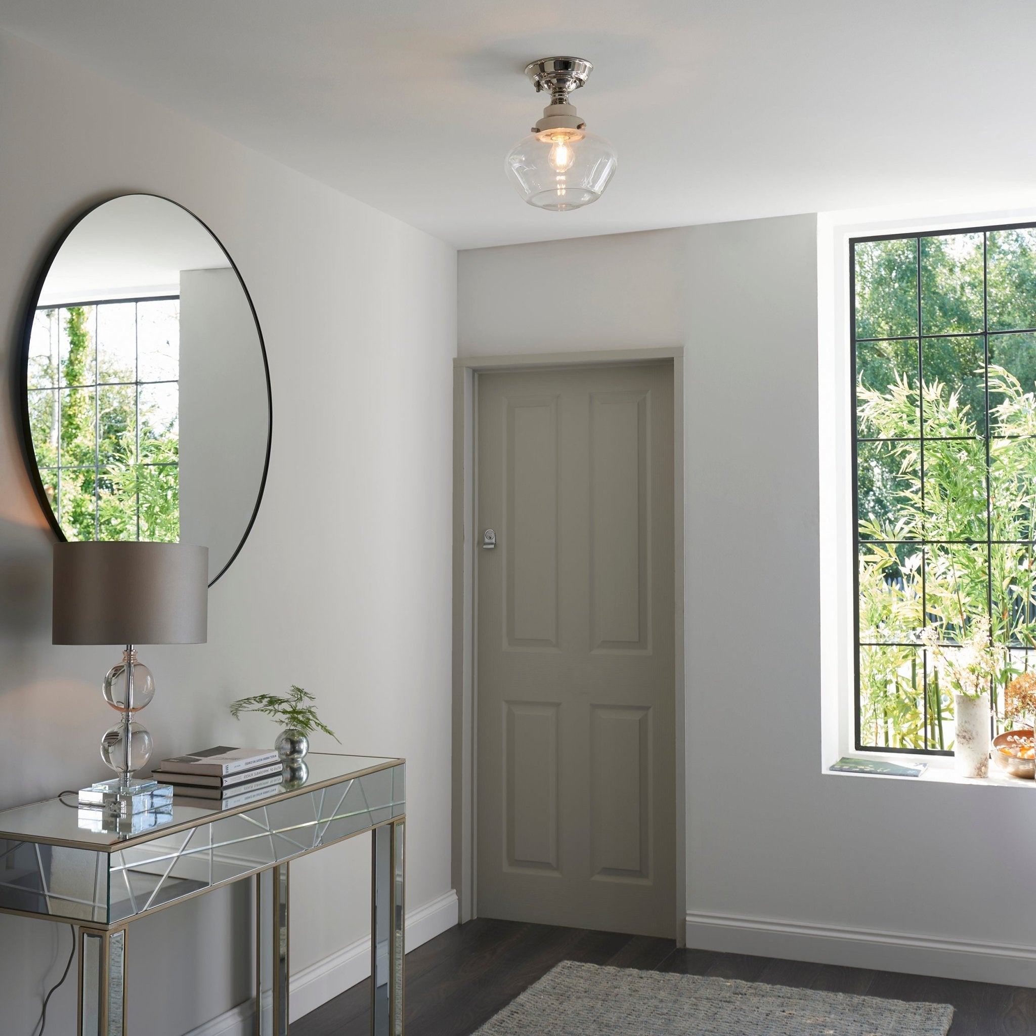 Luminosity Designs - Americana Vintage Style Semi Flush - Luminosity Designs Ltd