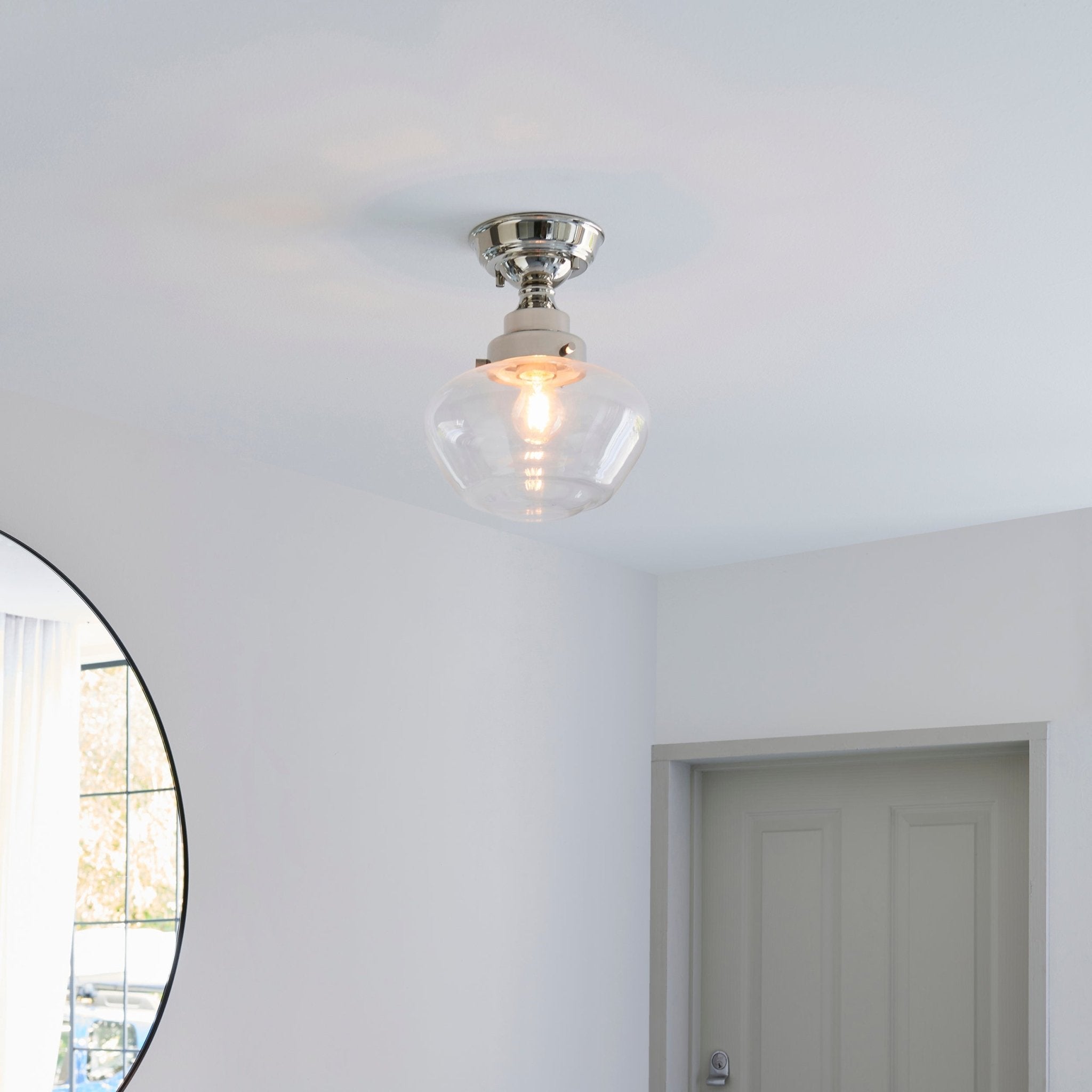 Luminosity Designs - Americana Vintage Style Semi Flush - Luminosity Designs Ltd