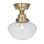 Luminosity Designs - Americana Vintage Style Semi Flush - Luminosity Designs Ltd