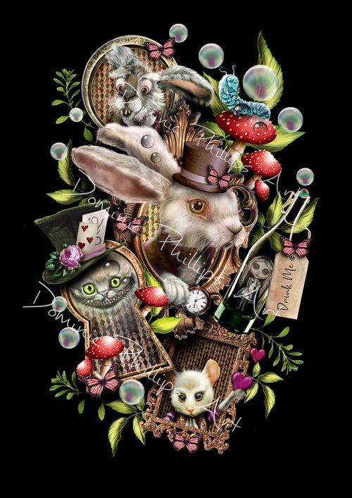 DP Art - An Implausible Phantasmagoria Signed Limited Print by DP Art - Luminosity Designs Ltd