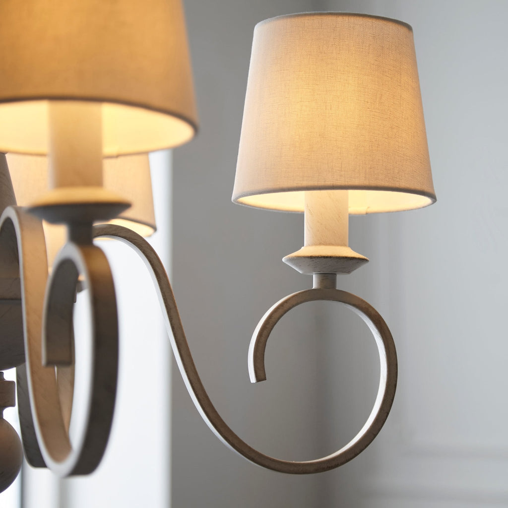 Luminosity Designs Ltd - Anne 5 Light Chandelier Pendant - Luminosity Designs Ltd