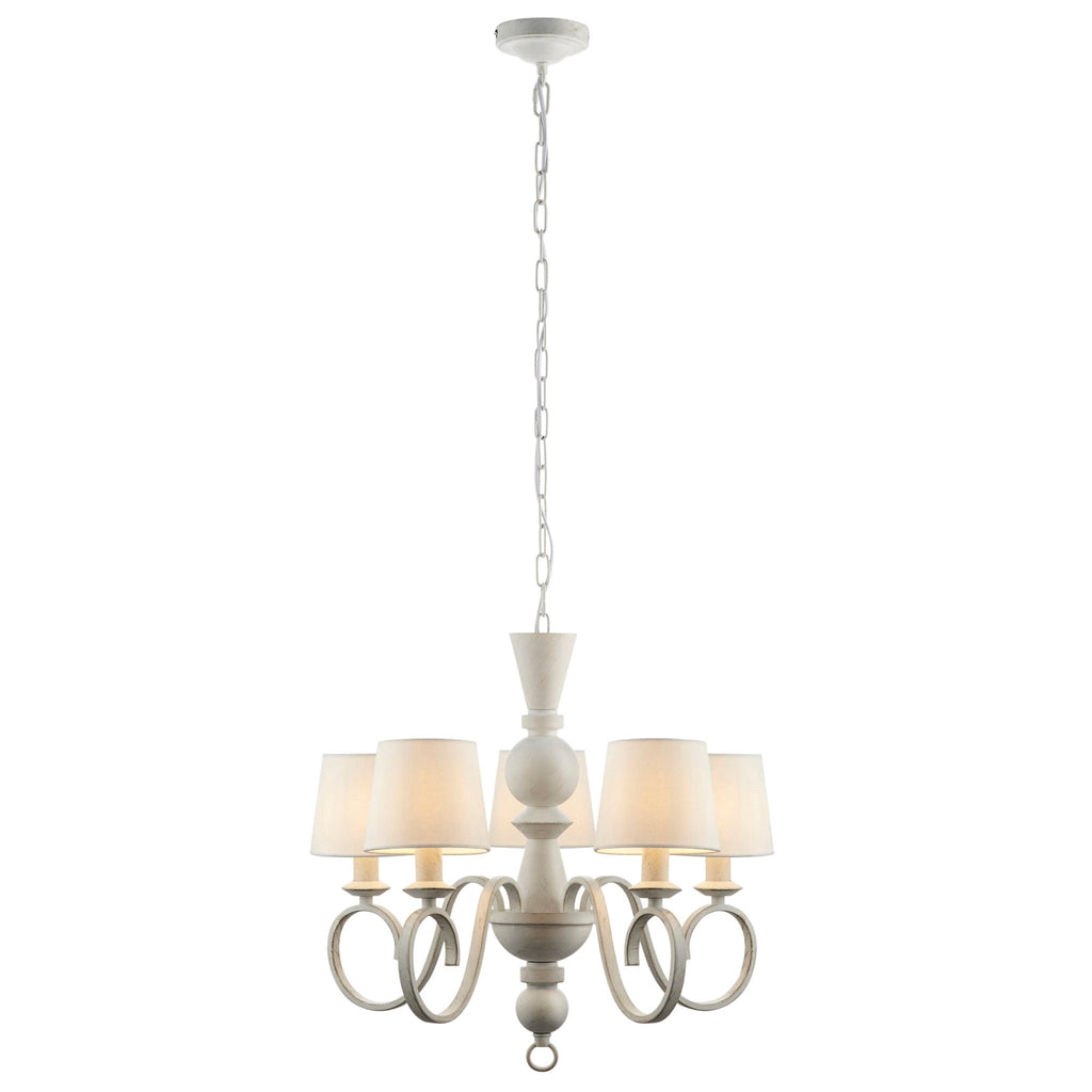 Luminosity Designs Ltd - Anne 5 Light Chandelier Pendant - Luminosity Designs Ltd