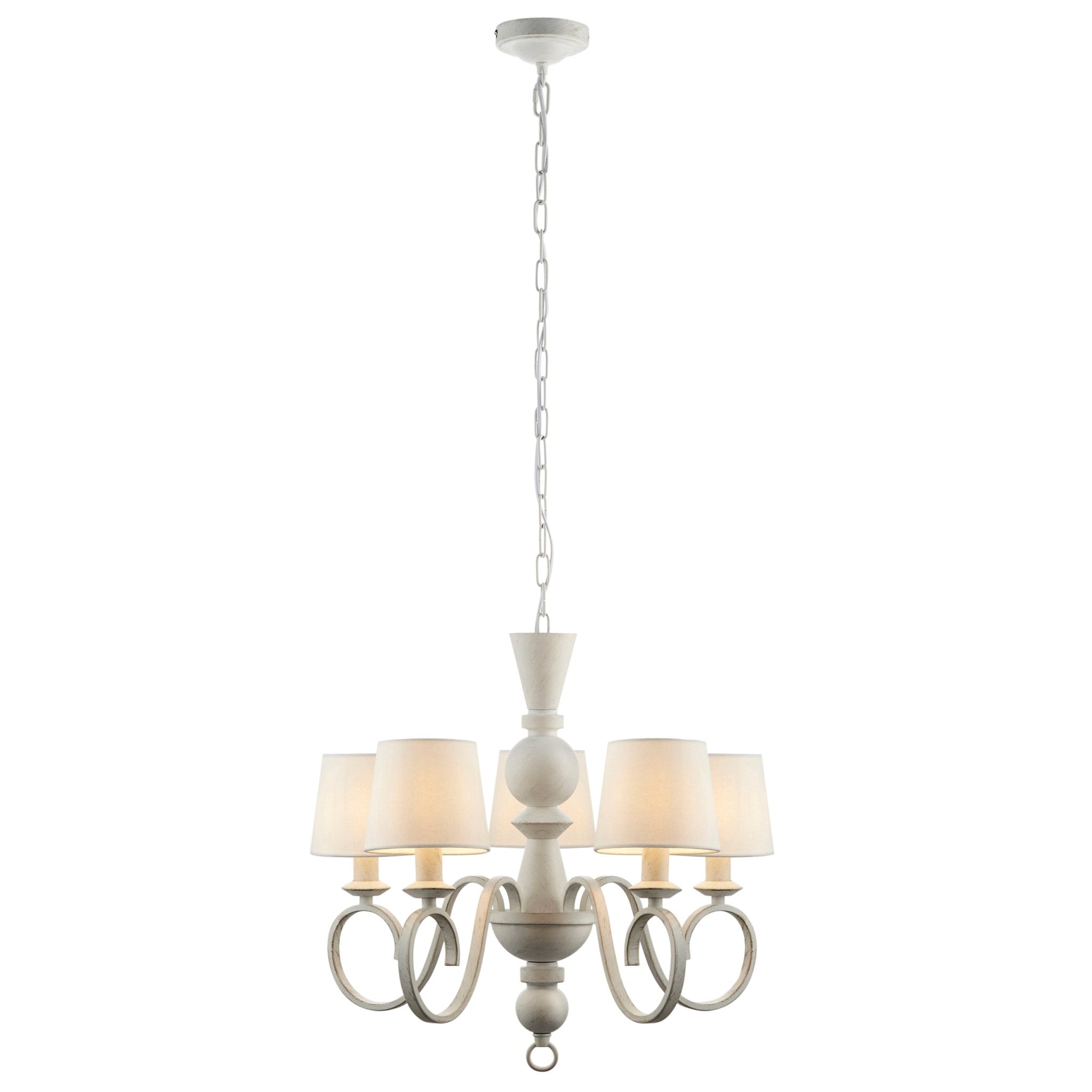 Luminosity Designs Ltd - Anne 5 Light Chandelier Pendant - Luminosity Designs Ltd