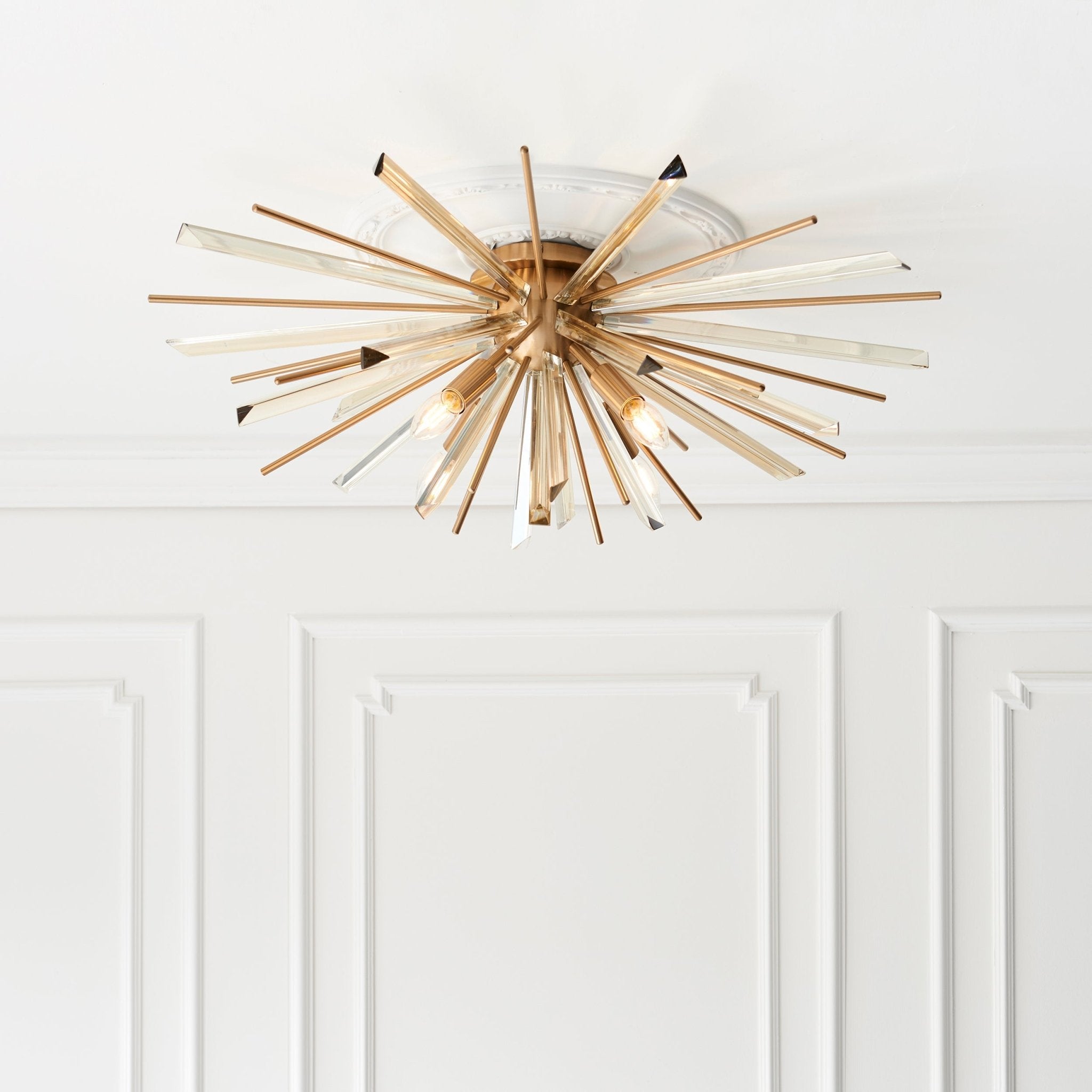 Luminosity Designs - Apollo Semi Flush Light - Luminosity Designs Ltd