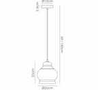 inspired - Ariel Large Bell Pendant - Luminosity Designs Ltd