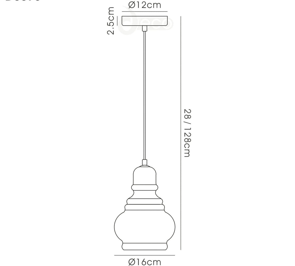 inspired - Ariel Small Bell Pendant - Luminosity Designs Ltd