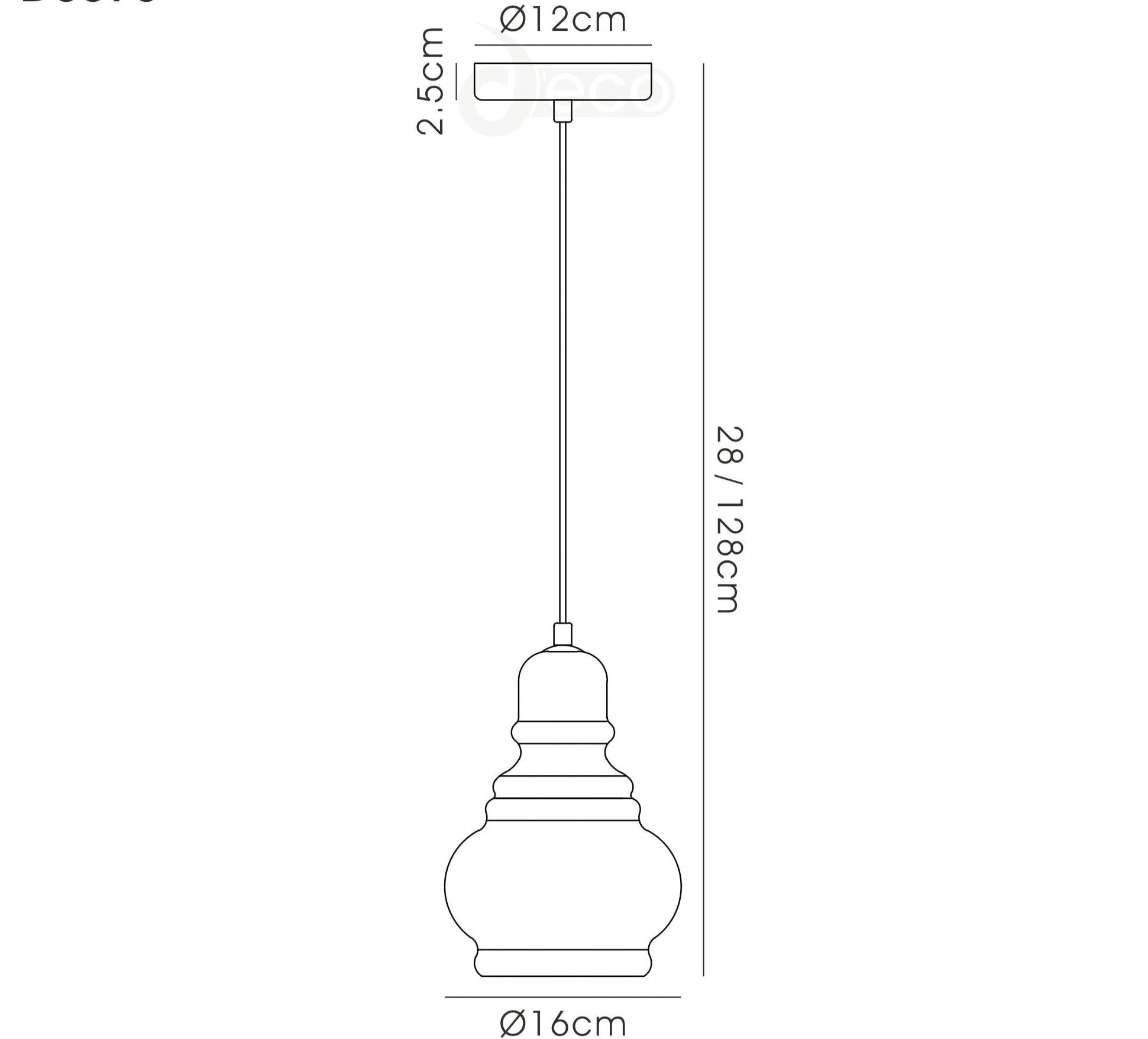inspired - Ariel Small Bell Pendant - Luminosity Designs Ltd