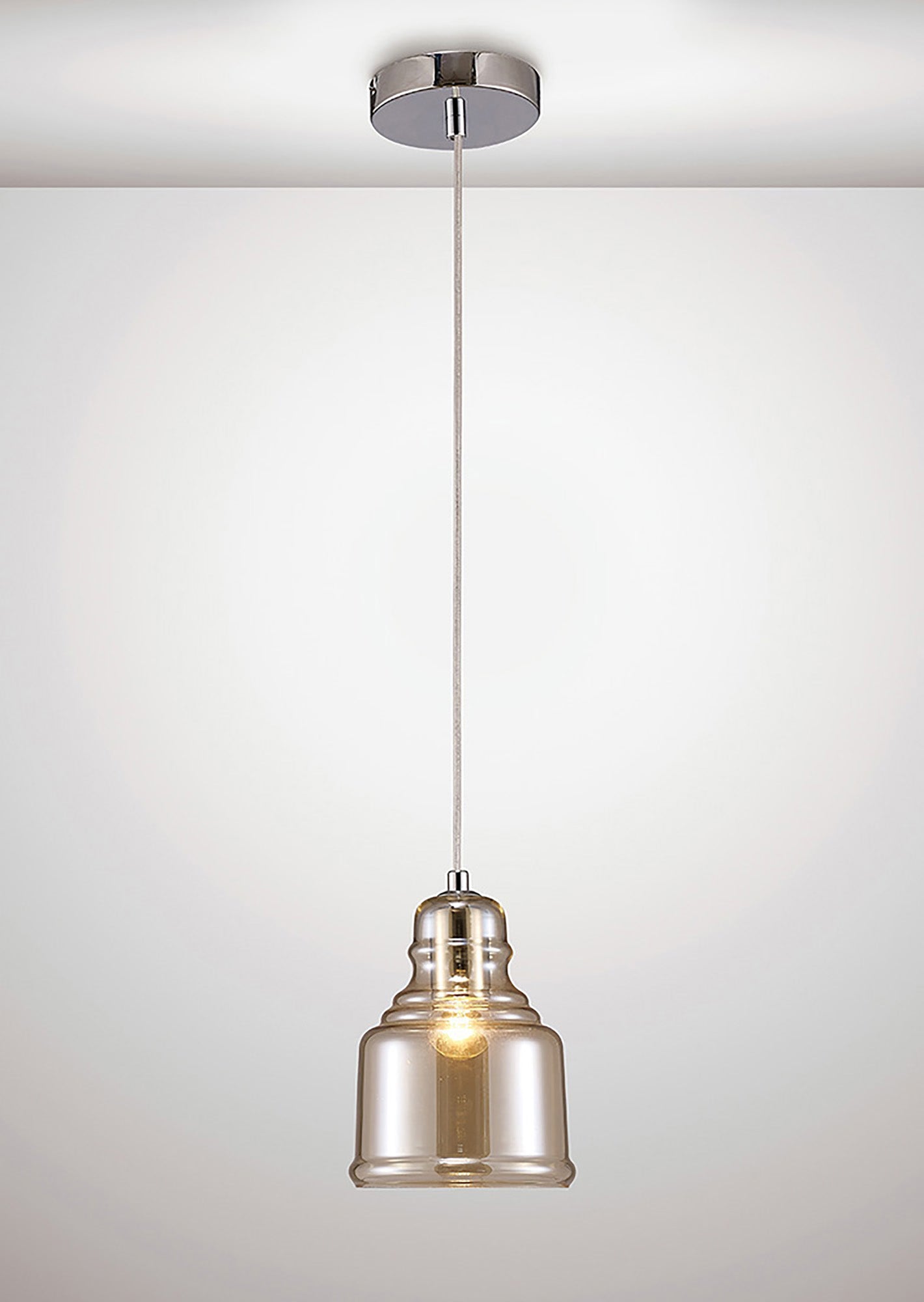 inspired - Ariel Small Glass Pendant - Luminosity Designs Ltd