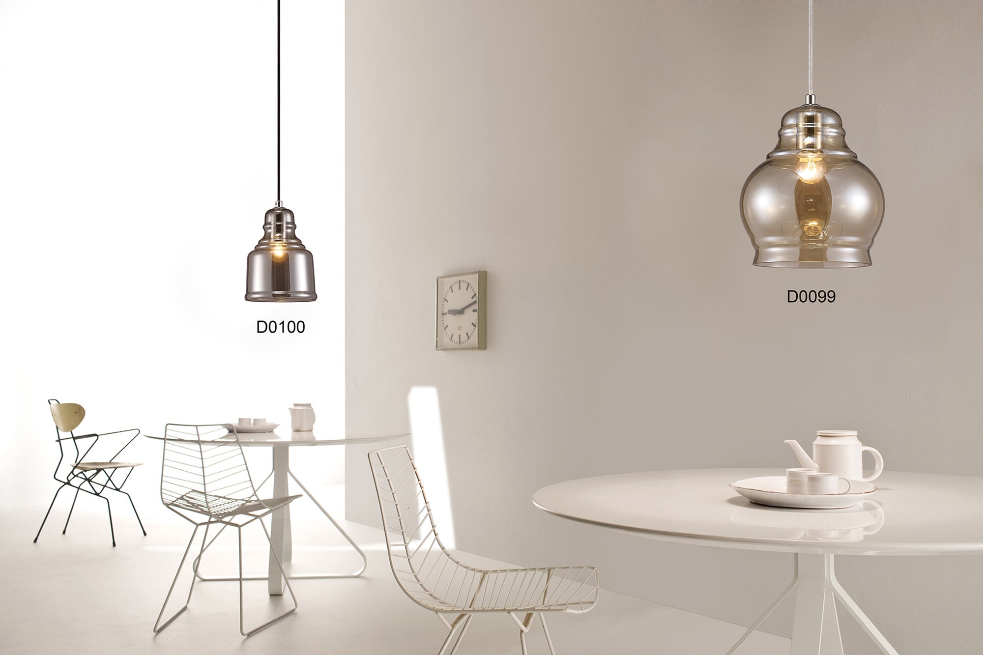 inspired - Ariel Small Glass Pendant - Luminosity Designs Ltd