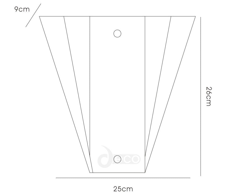 inspired - Art Deco Atlantis Wall Light - Luminosity Designs Ltd
