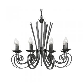 Oaks Lighting - Arundel Medieval Style Chandelier - Large - Luminosity Designs Ltd