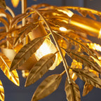 Luminosity Designs - Ash Golden Leaf Ceiling Pendant - Luminosity Designs Ltd