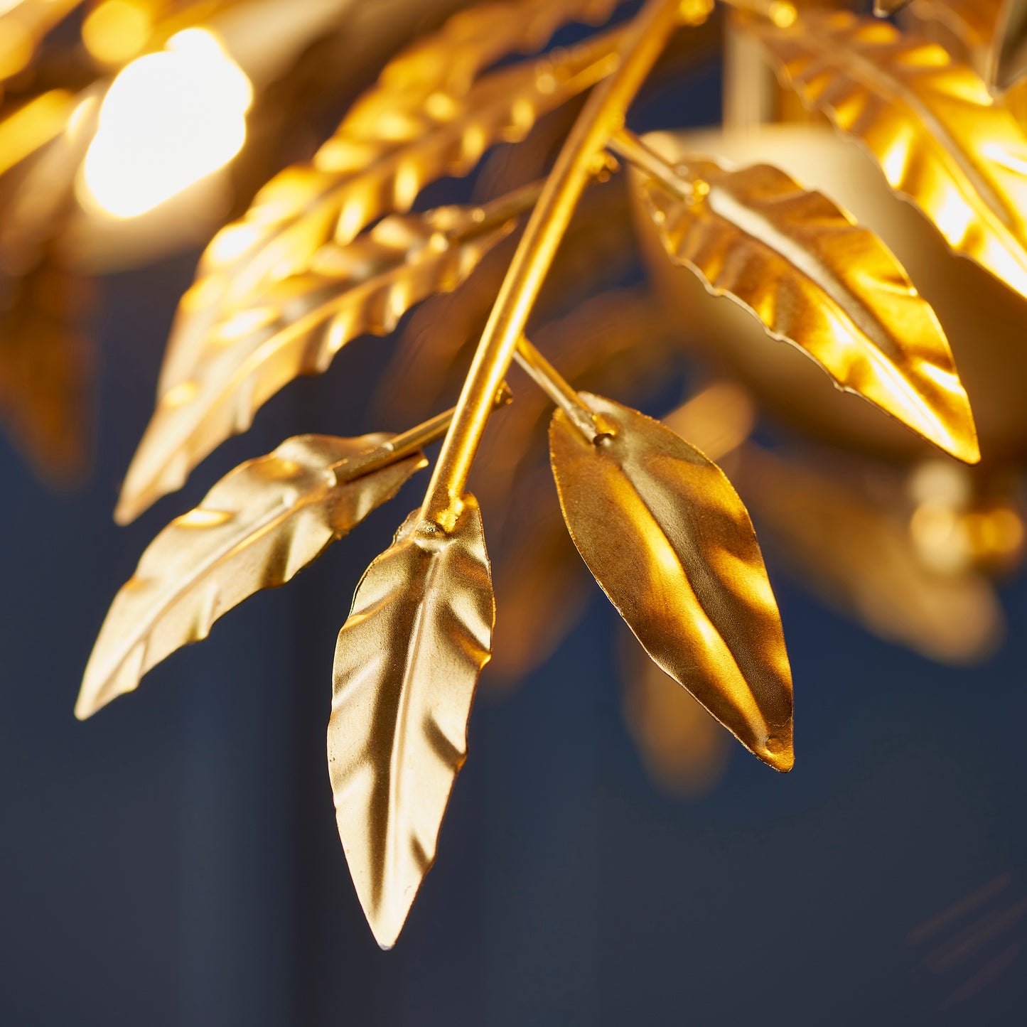 Ash Golden Leaf Ceiling Pendant