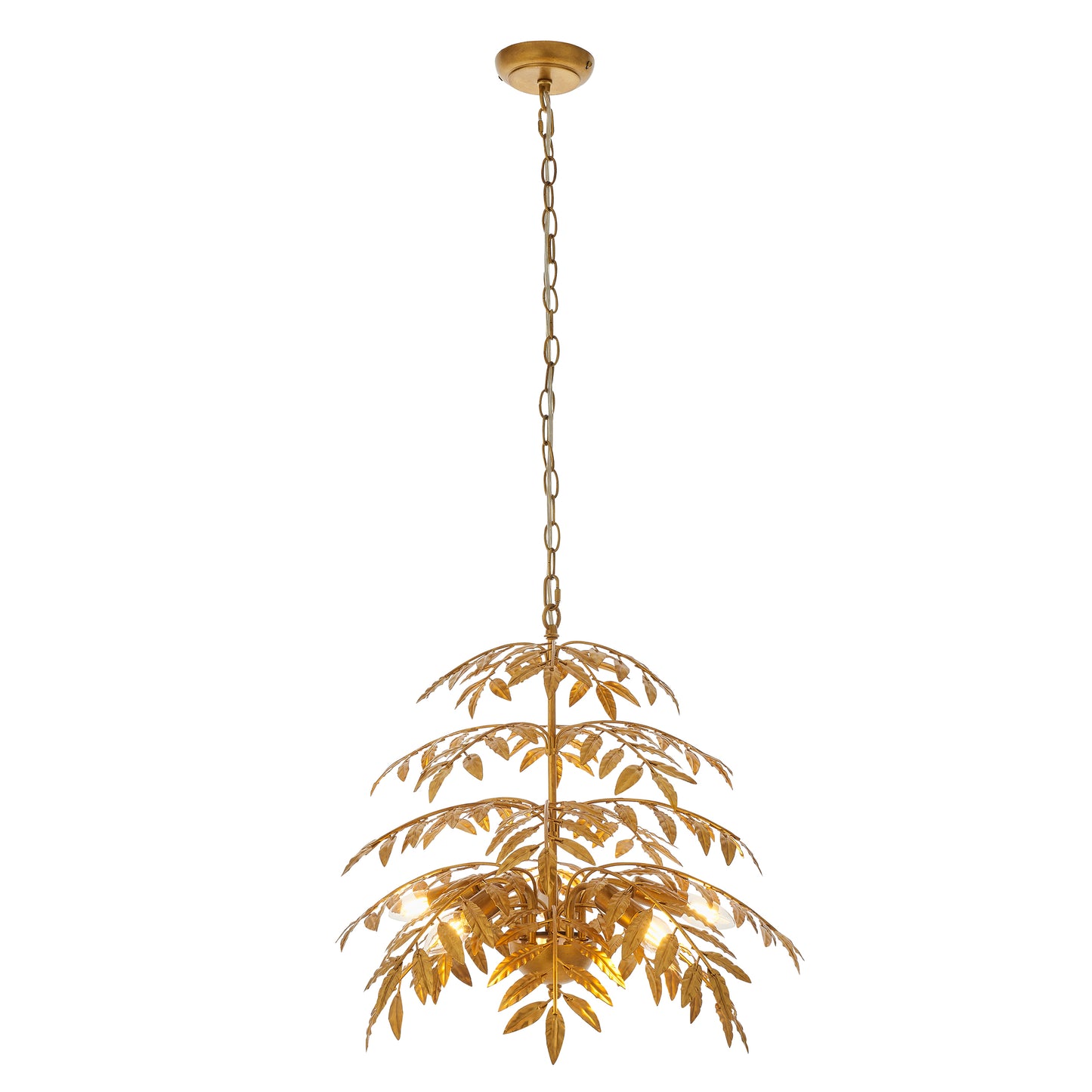 Ash Golden Leaf Ceiling Pendant