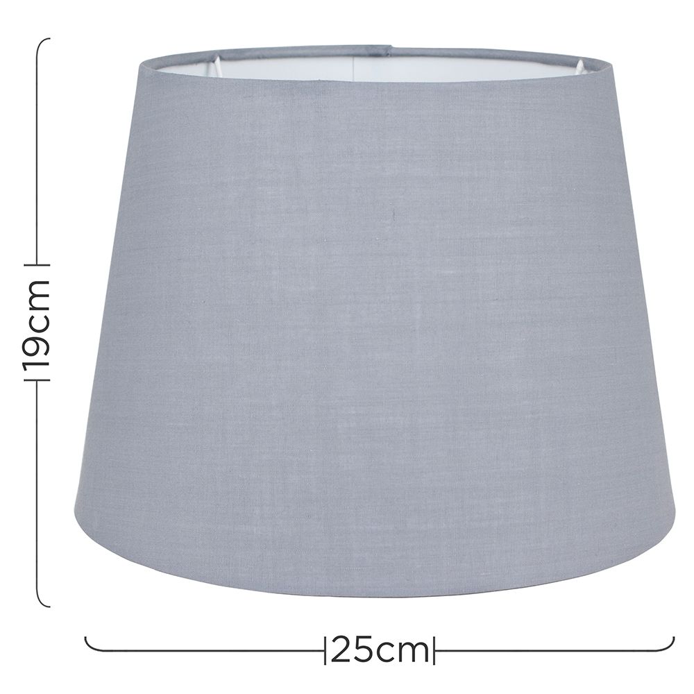 Endon - Aspen Small 25cm Lampshade for Table Lamps - Luminosity Designs Ltd