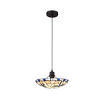 Luminosity Designs - Athens Tiffany Dragonfly Uplighter Pendant - Luminosity Designs Ltd