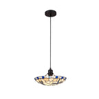 Luminosity Designs - Athens Tiffany Dragonfly Uplighter Pendant - Luminosity Designs Ltd