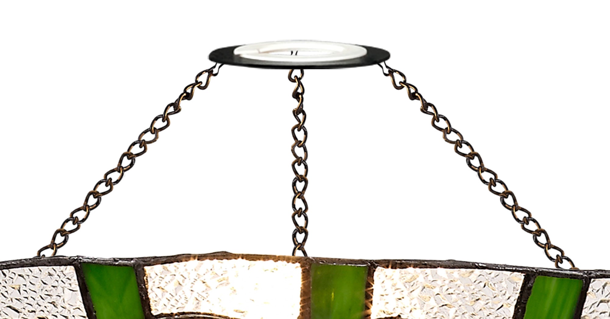 Luminosity Designs - Athens Tiffany Dragonfly Uplighter Shade - Luminosity Designs Ltd