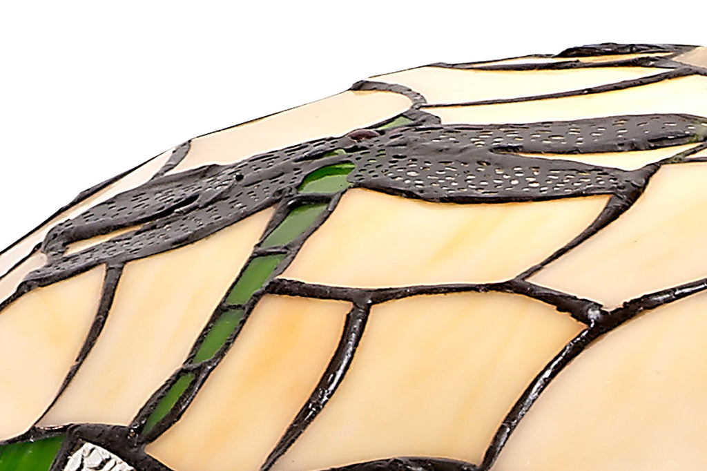 Luminosity Designs - Athens Tiffany Dragonfly Uplighter Shade - Luminosity Designs Ltd
