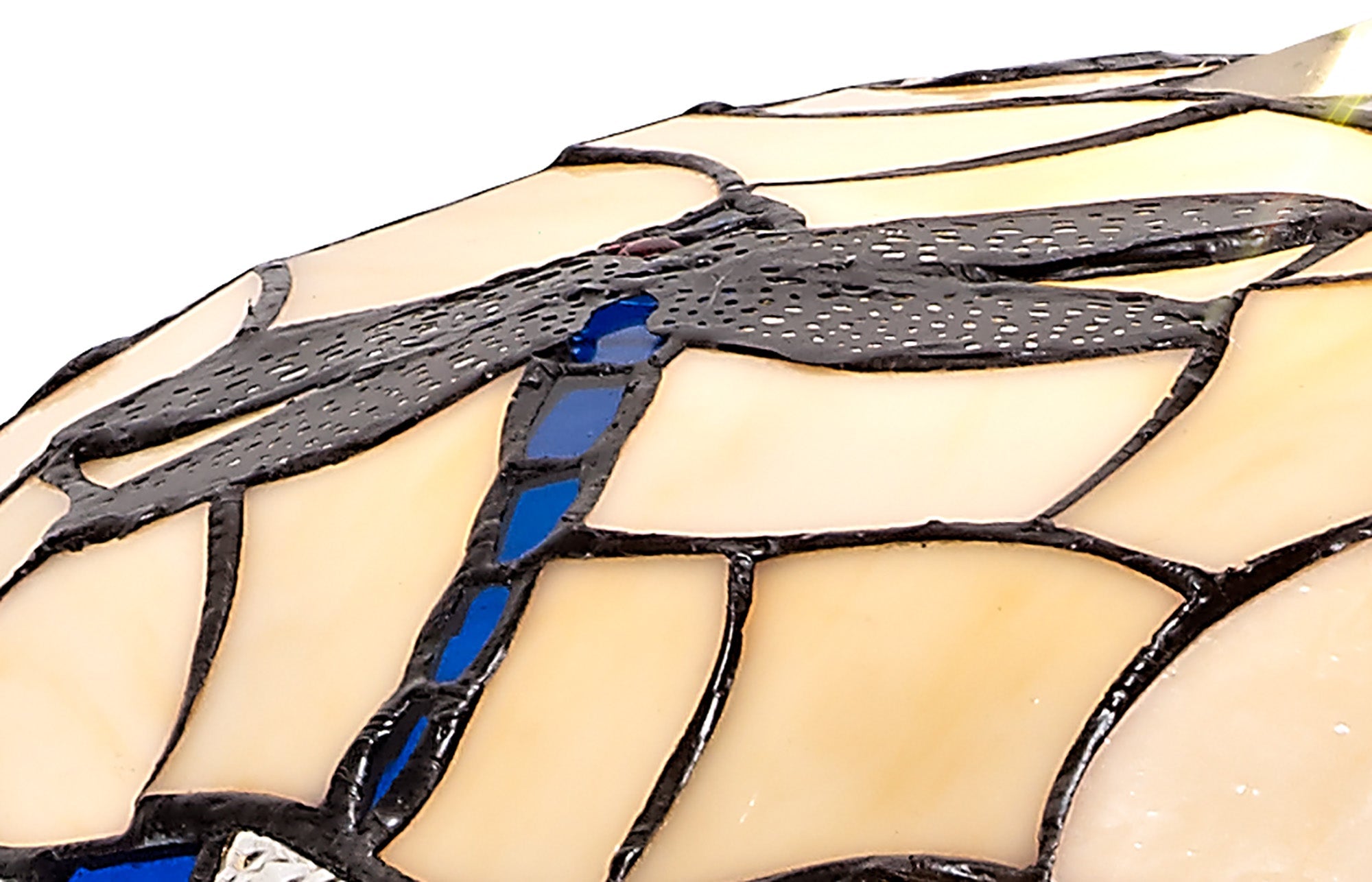 Luminosity Designs - Athens Tiffany Dragonfly Uplighter Shade - Luminosity Designs Ltd