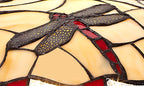Luminosity Designs - Athens Tiffany Dragonfly Uplighter Shade - Luminosity Designs Ltd