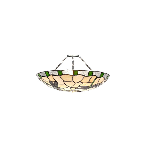 Luminosity Designs - Athens Tiffany Dragonfly Uplighter Shade - Luminosity Designs Ltd