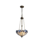 Rapture Tiffany Uplighter Chandelier Style Pendant