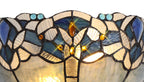 Rapture Tiffany Semi Flush Ceiling Light