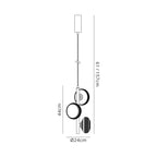 Luminosity Designs - Austin Vertical Bar Pendant - Luminosity Designs Ltd