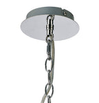 inspired - Avalon Ceiling 5 Light With Gridded Glass Shades G9 (Deco D0414) - Luminosity Designs Ltd