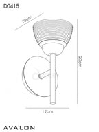 inspired - Avalon Wall Light - Luminosity Designs Ltd