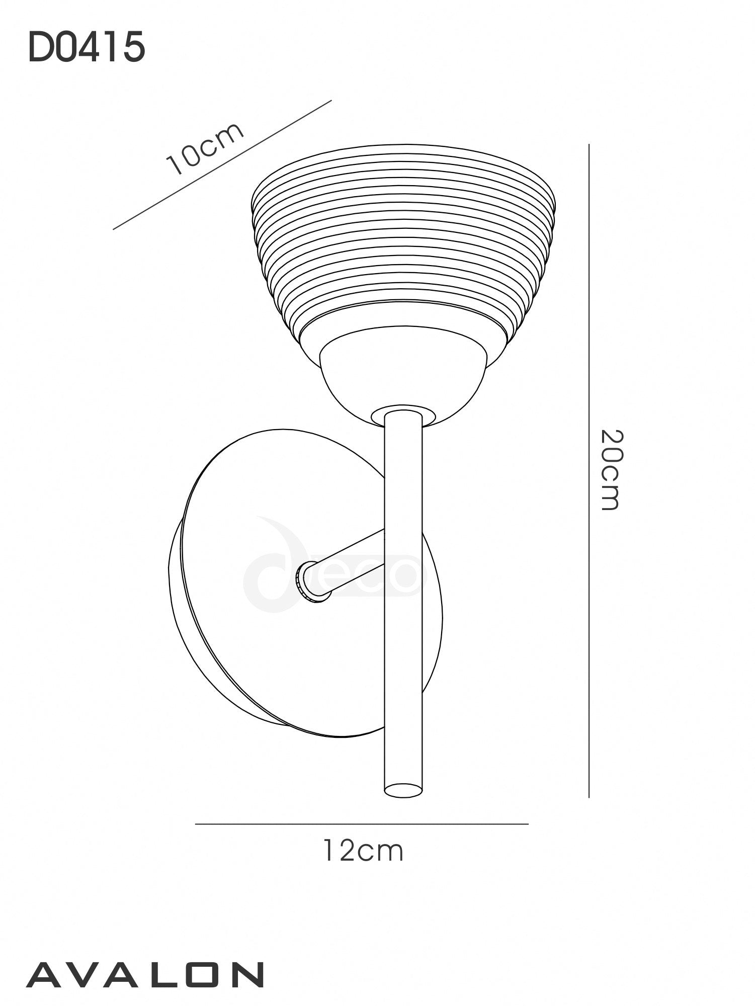 inspired - Avalon Wall Light - Luminosity Designs Ltd
