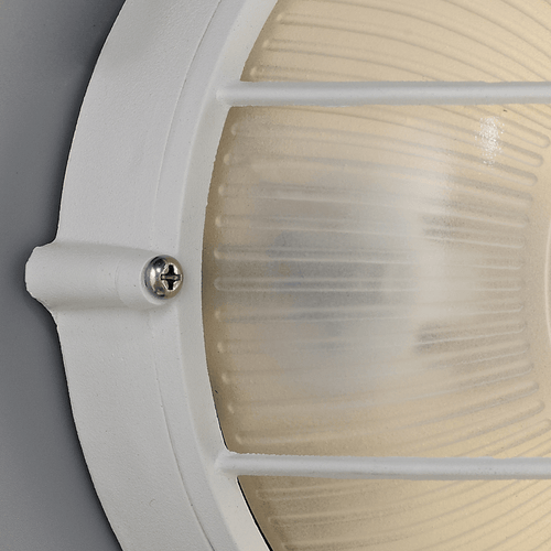 Deco - Avon Flush Round Bulkhead Light - Luminosity Designs Ltd
