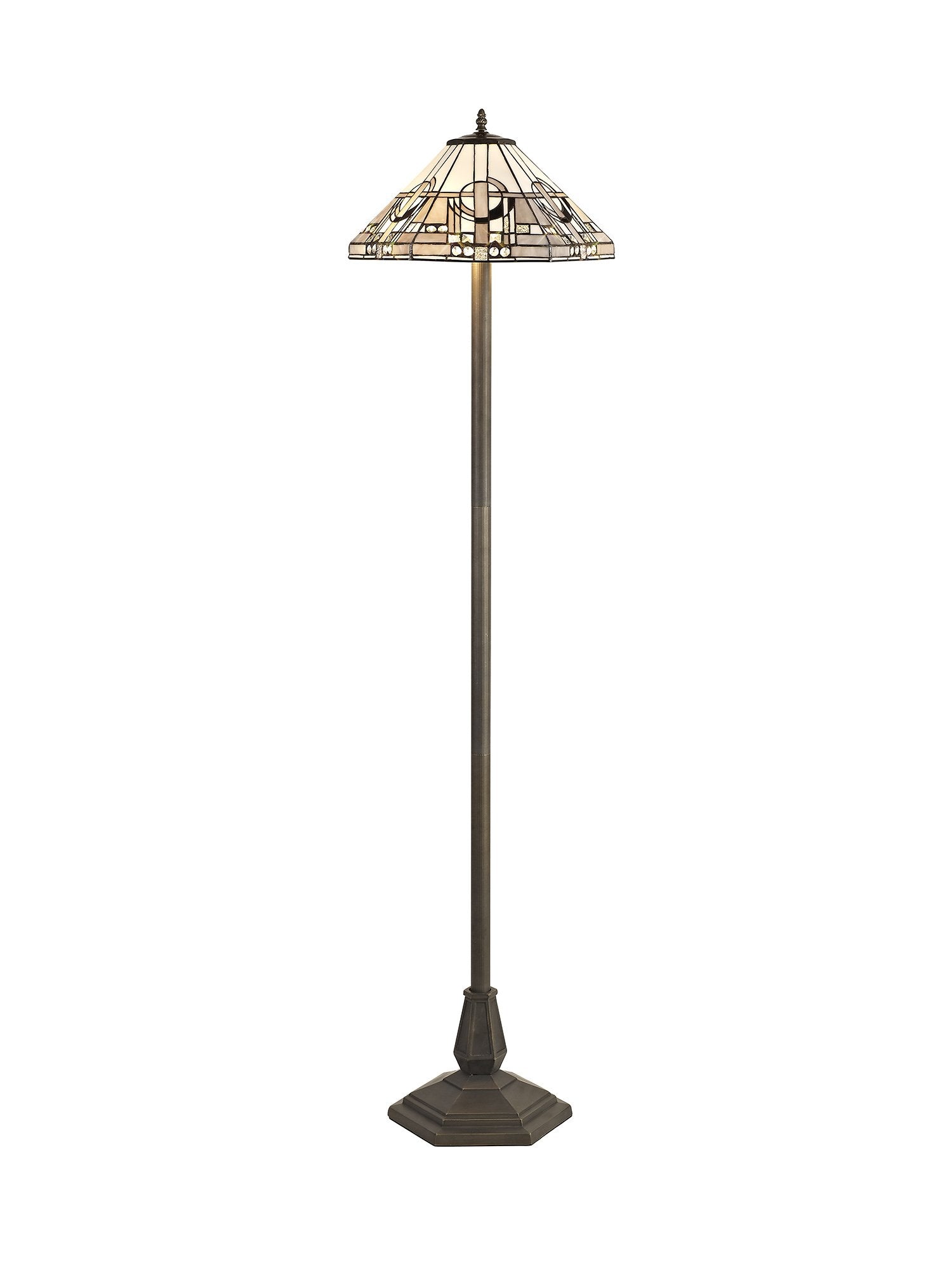 Inca Tiffany Floor Lamp