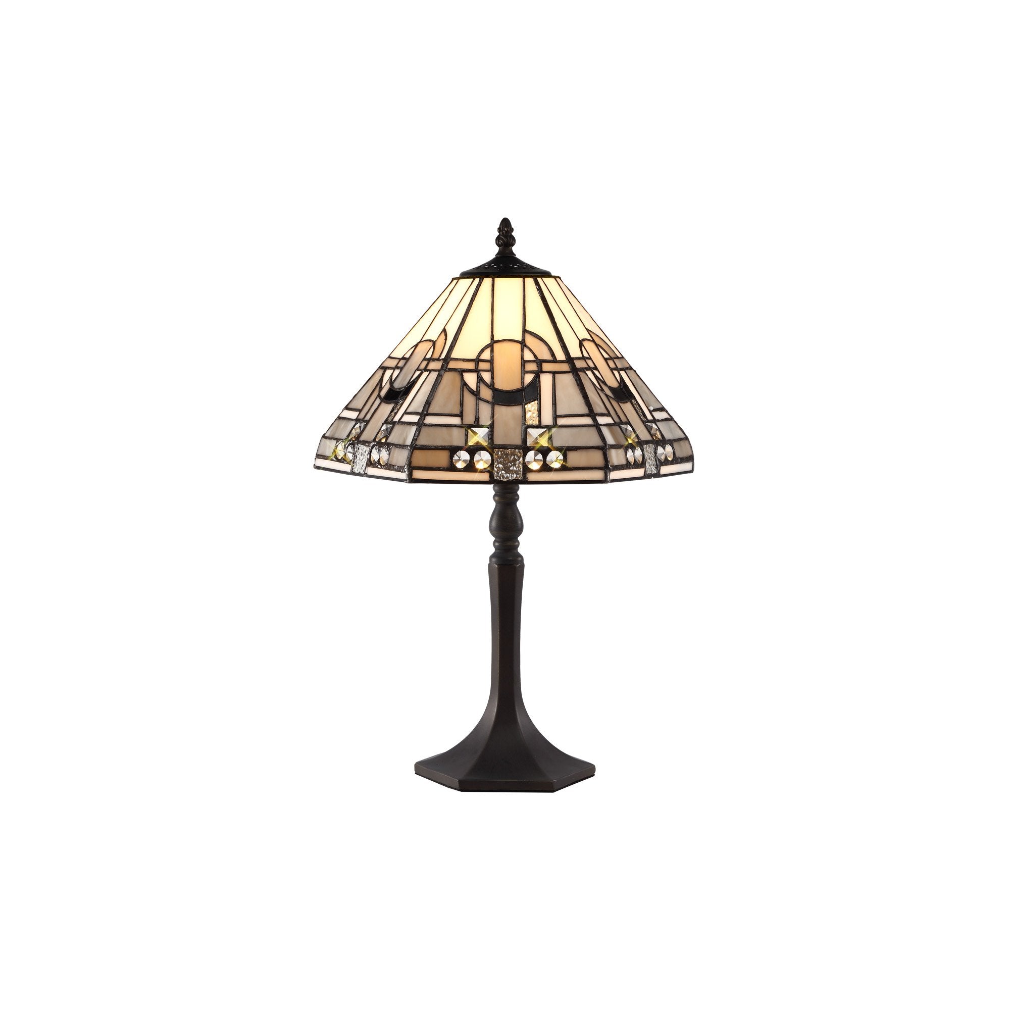 Inca Tiffany Table Lamp
