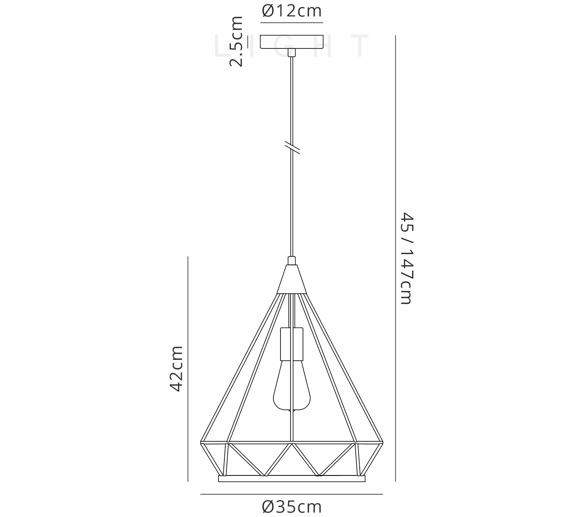 Luminosity Designs - Babylon Cage Pendant - Luminosity Designs Ltd