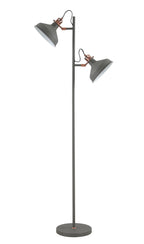 Luminosity Designs - Banker 2 light floor lamp - Luminosity Designs Ltd