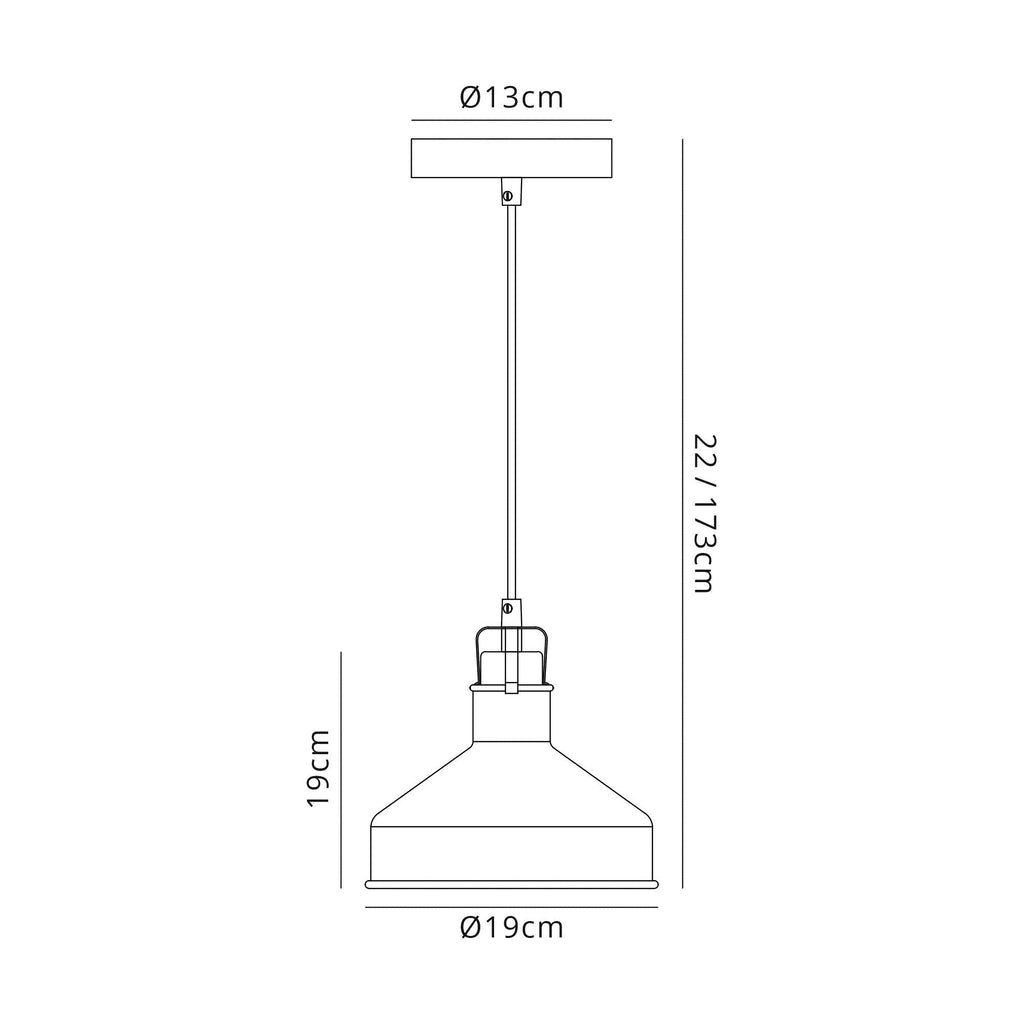 Luminosity Designs - Banker Pendant Light - Luminosity Designs Ltd