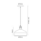 Luminosity Designs - Banker Pendant Light - Luminosity Designs Ltd