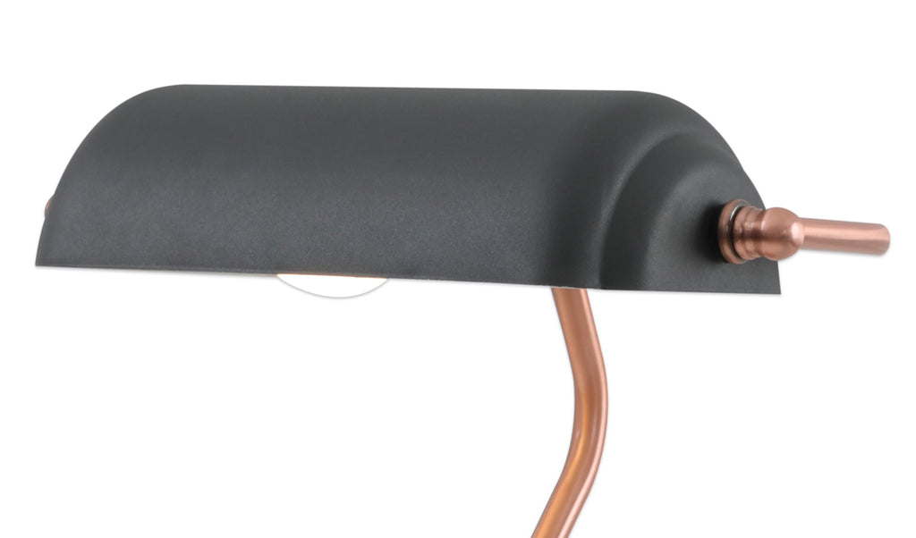 Luminosity Designs - Banker Table Lamp - Luminosity Designs Ltd